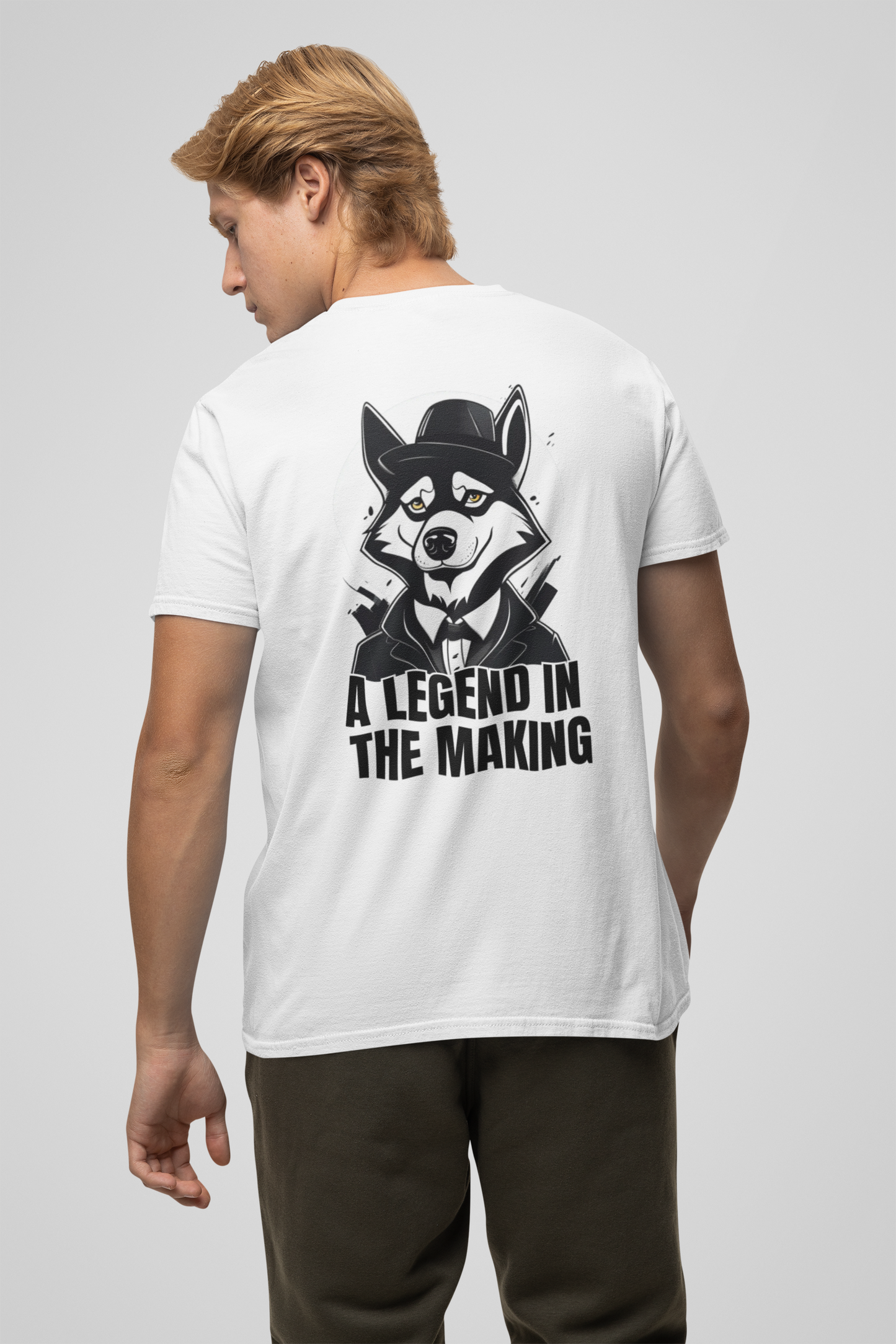 A LEGEND IN THE MAKING HUSKY PLAYERA CASUAL