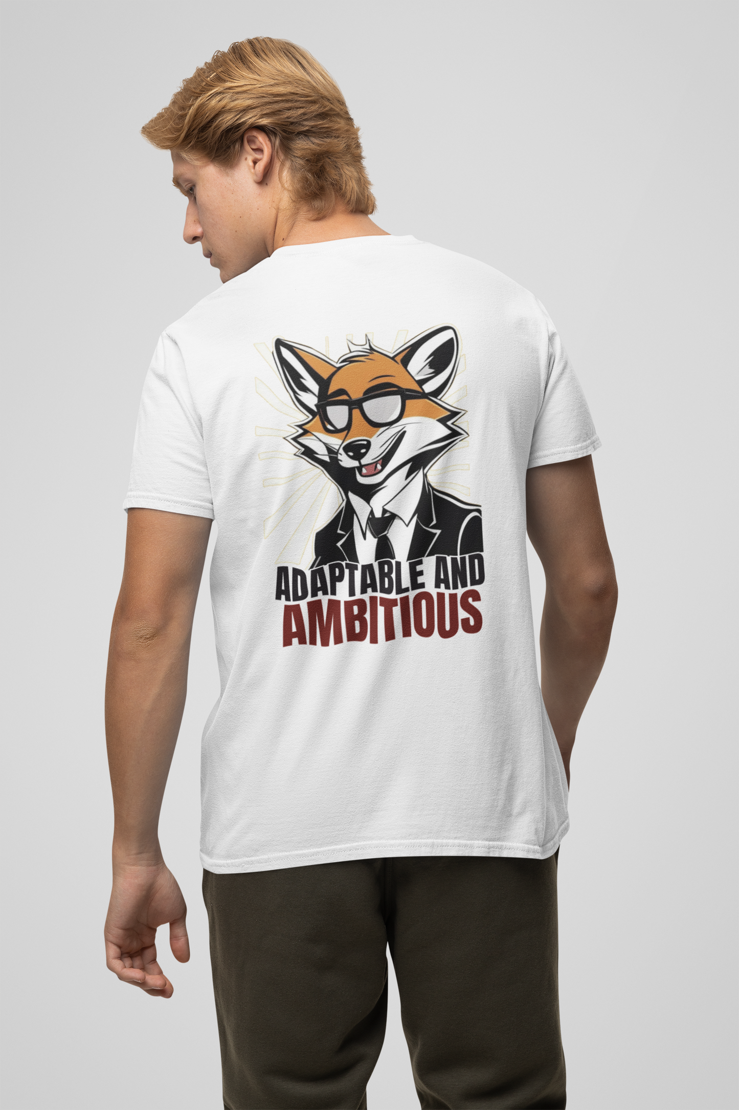 ADAPTABLE AND AMBITIOUS FOX PLAYERA CASUAL