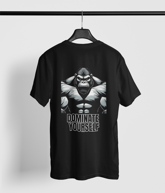 DOMINATE YOURSELF GORILLA PLAYERA DEPORTIVA