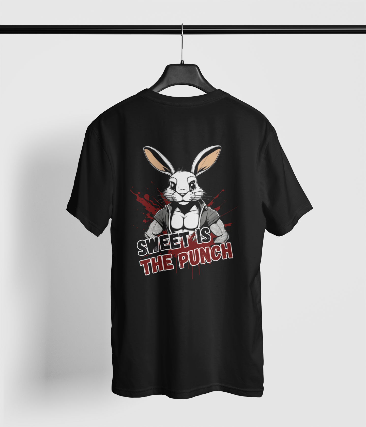 SWEET IS THE PUNCH RABBIT PLAYERA DEPORTIVA