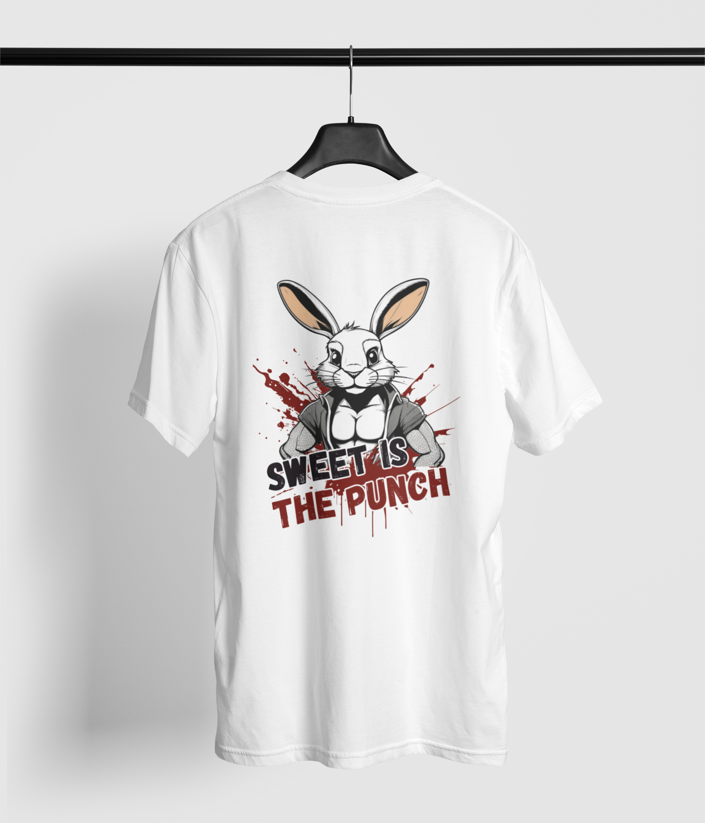 SWEET IS THE PUNCH RABBIT PLAYERA DEPORTIVA