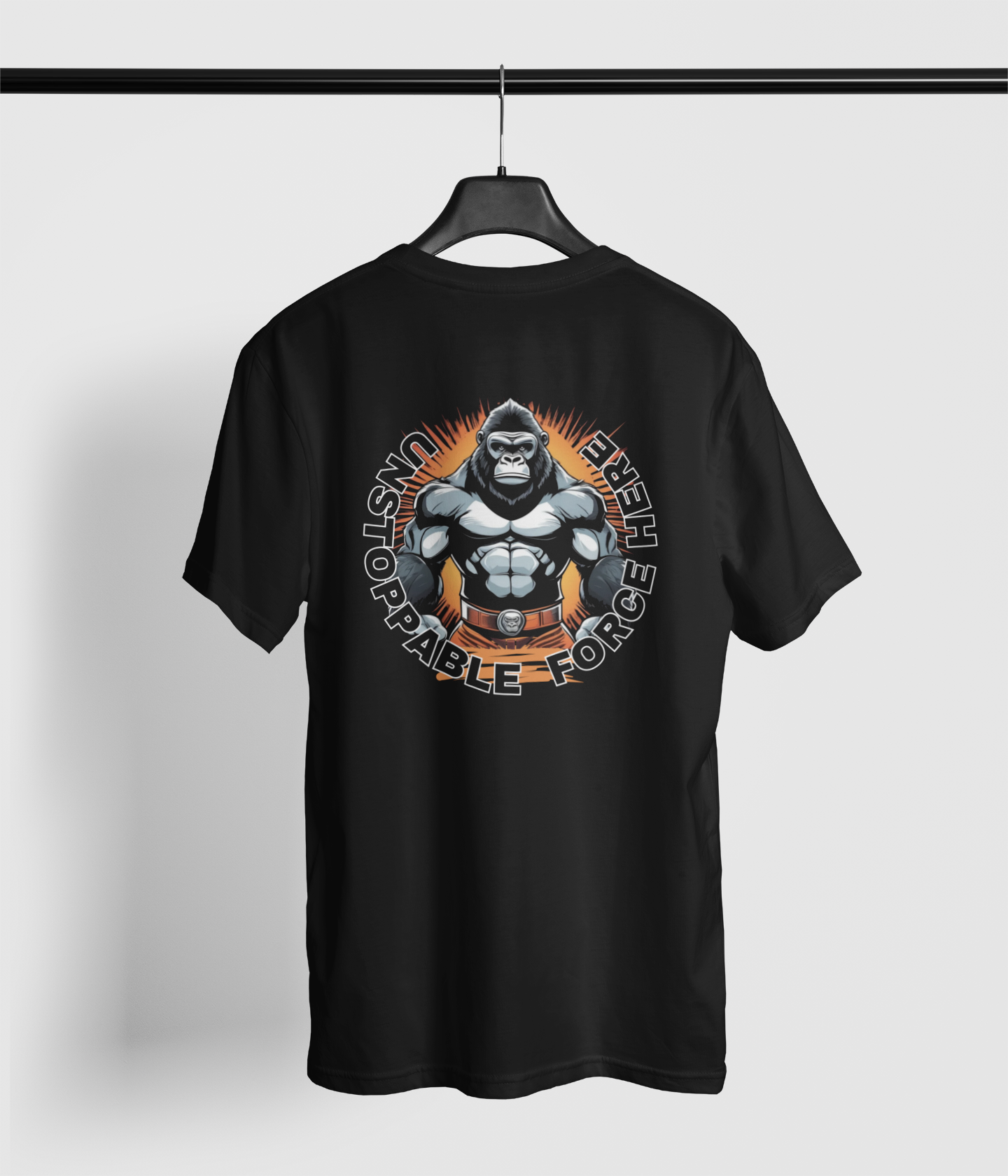 UNSTOPPABLE FORCE GORILLA PLAYERA DEPORTIVA