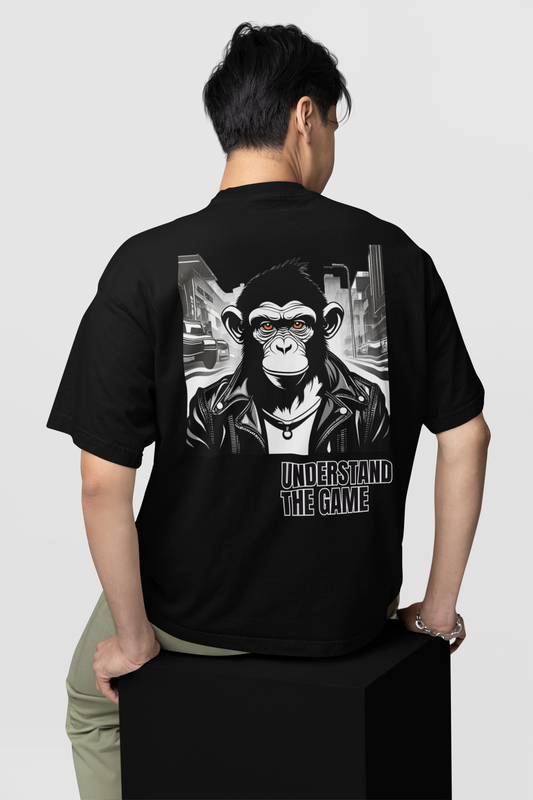 UNDERSTAND THE GAME MONKEY PLAYERA OVERSIZED