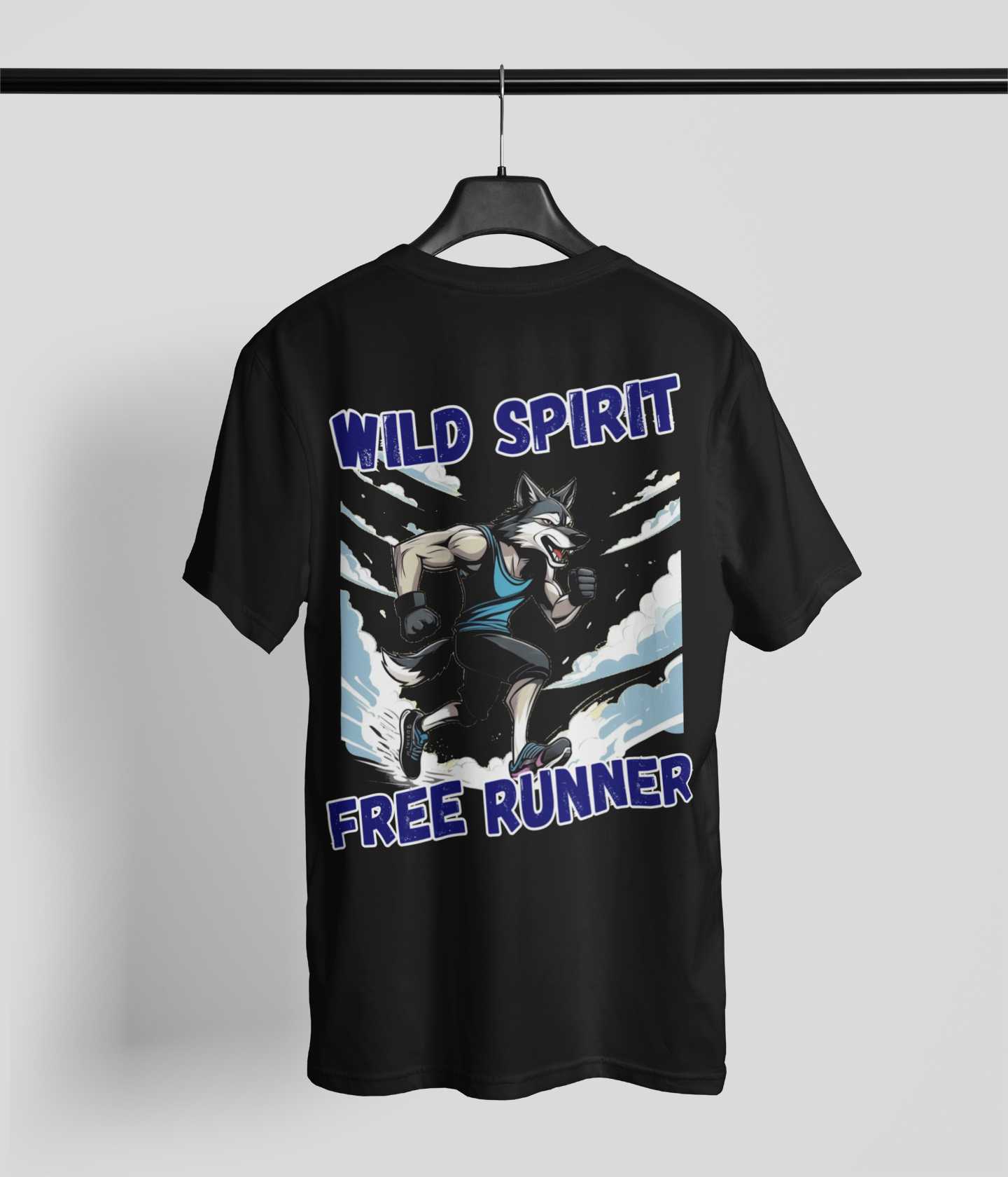 WILD SPIRIT FREE RUNNER WOLF PLAYERA DEPORTIVA