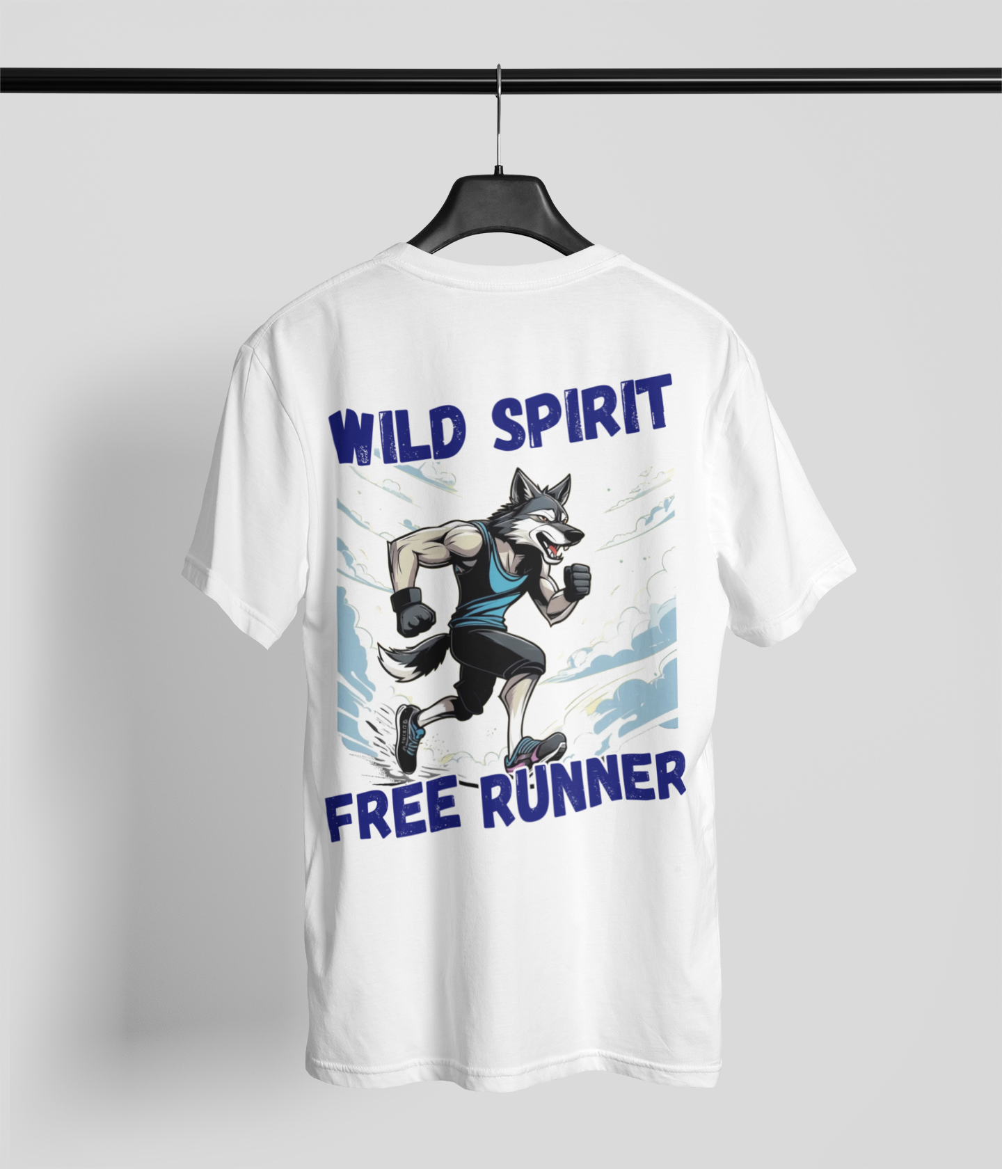 WILD SPIRIT FREE RUNNER WOLF PLAYERA DEPORTIVA